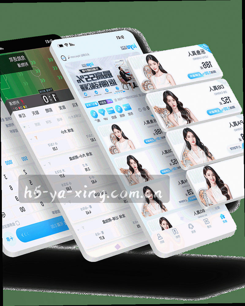 蓝色几何网格上的金色问号轮廓